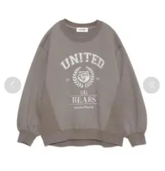 LILY BROWNベアカレッジスウェットのサムネイル