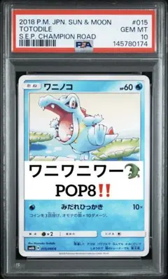 2026年最新】ワニノコ psa10の人気アイテム - メルカリ