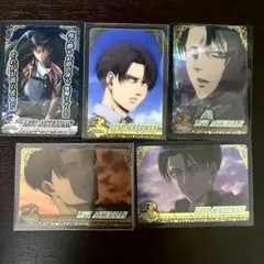 進撃の巨人 リヴァイ コレクターズカード SR R N