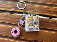 チャーム付き♪ミニシール帳キーホルダー 完成品