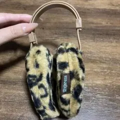 Mjorena イヤーマフラー 耳当て 豹柄