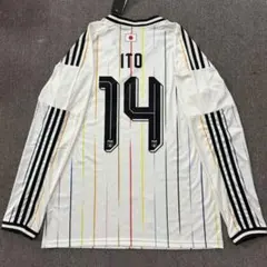 adidas サッカー日本代表 2026 前田大然 アウェイユニフォーム L