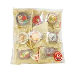 8個セット 食品サンプルキーホルダー THE 日本食 8種 海外お土産