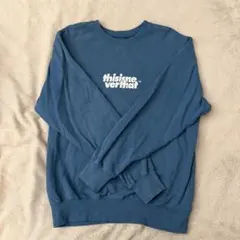 thisisneverthat ネバザ ネイビー スウェット - メルカリ