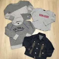 キッズ 長袖　4点セット　シップス べべ ベビーギャップ コムサイズム