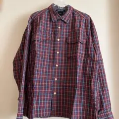 TOMMY JEANS チェック柄シャツ Lサイズ