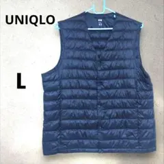 ユニクロ ウルトラライトダウンコンパクトベスト【Ｌ】メンズ 400500