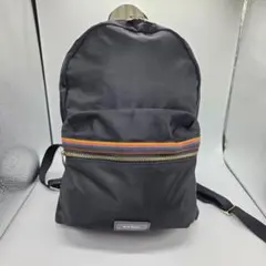 ポールスミス Paul Smith リュック マルチストライプ ブラックのサムネイル
