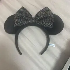 ミニーマウス カチューシャ ビジュー付き