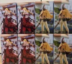 【各4個】 リゼロ　GiGO限定　王選候補者と騎士フィギュア　アル　プリシラ