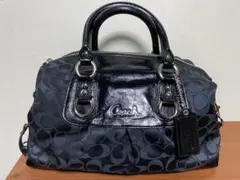 【coach】コーチ ハンドバッグ 2WAY ワンショルダー シグネチャー
