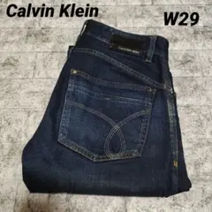 【値下げ不可・レア】カルバンクライン デニムパンツ デニム【W29・ブルー】