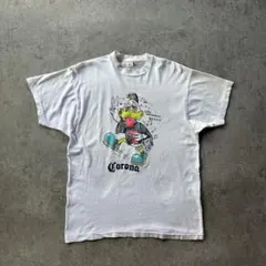 70s80s フルーツオブザルーム 企業tシャツ USA製 XL corona