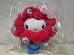 万博 会場限定 ミャクミャク なりきり ハローキティ カラビナ付き