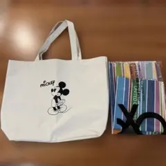 ミッキーマウス　トートバッグ　ディズニー　おまけ付きのサムネイル
