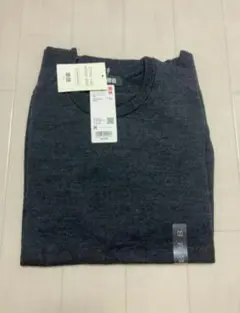 【試着程度】エクストラファインメリノクルーネックセーター M