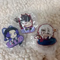 鬼滅の刃　きゃらばんちょうこう　ヘアクリップ　胡蝶しのぶ　他