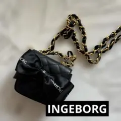 インゲボルグ♡キルティングチェーンベルト&ミニポーチ