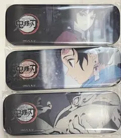 鬼滅の刃 ダイニング お楽しみくじ ロング缶バッジ 炭治郎・義勇・手鬼