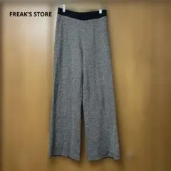 FREAK’S STORE ニットパンツ 総柄 M