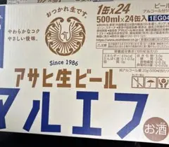 アサヒ 生ビール マルエフ 500ml×24本入りのサムネイル