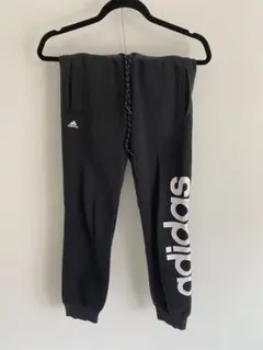 adidas ブラック　スウェットパンツ　S