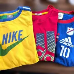 半袖Tシャツキッズ140〜150 NIKE adidas 3枚セットのサムネイル