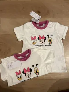 Disney ミニーマウス Tシャツ 95 2枚セット