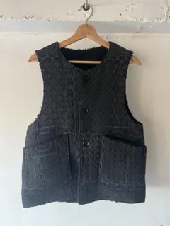 EngineeredGarments OverVestCPGeoJacquard