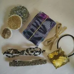 ヘアアクセサリー　まとめ売り