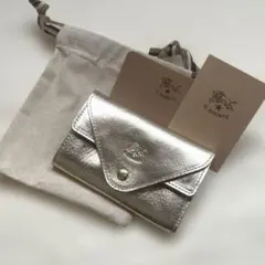 【新品】イルビゾンテ　IL BISONTE カードケース ミニ財布　春財布