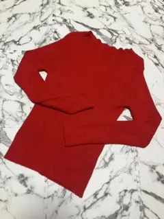 フリーサイズ natural couture リブニット 長袖 リブ編み タイト