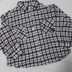 LOVETOXIC チェック柄長袖シャツ