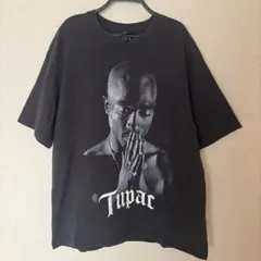 Tupac 2pac プリント オーバーサイズ Tシャツ h&m