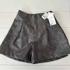 Avail フェイクレザー ショートパンツ グレー 61サイズのサムネイル