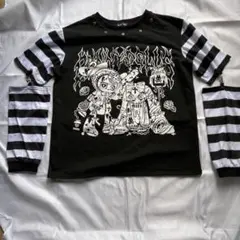 ACDC RAG 半袖 Tシャツ 地雷系 パンク