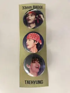 BTS V ミニ缶バッジ3点