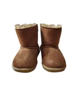 ブラウン ショートブーツ