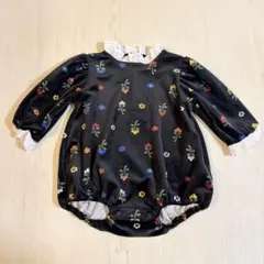 【最終値下げ】softcheese ベロア ロンパース 入園式