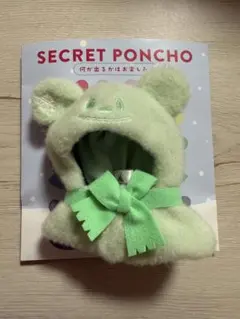 ディズニーストア　シークレットポンチョ 緑　グリーン