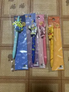 ディズニー　ボールペンセット　4本