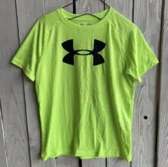 ☆アンダーアーマー 蛍光イエロー スポーツTシャツ