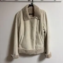 オリーブデオリーブ ムートンコート ベージュ