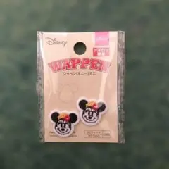 Disney ミニーマウス アイロンワッペン 2個セット