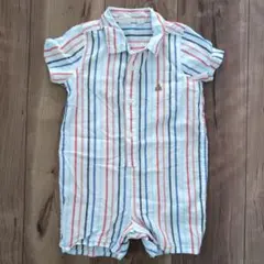 babyGAP 80cm 半袖 ロンパース カバーオール シャツ セットアップ