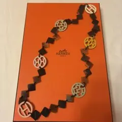 HERMES　ロングネックレス　アヴァ　バッファローボーンのサムネイル