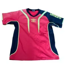 umbro サッカー用シャツ レッド/ネイビー