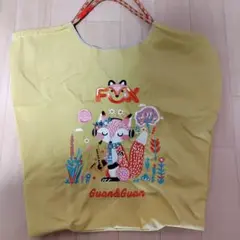 Guard&Guon キツネ刺繍 エコバッグ