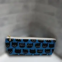 猫柄　ペンケース