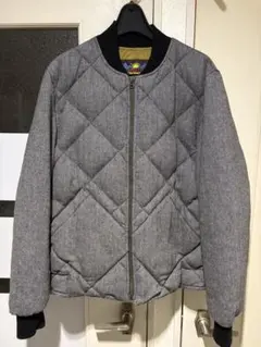 EDDIE BAUER スカイライナー復刻グレーダウンジャケットサイズ M 